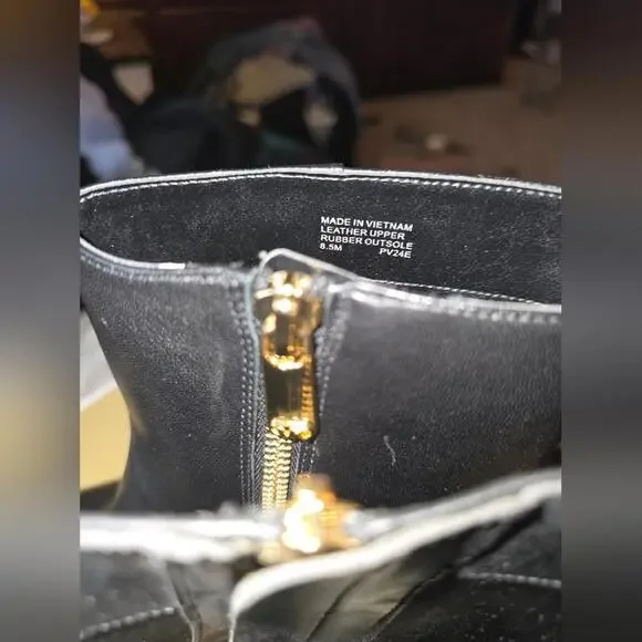 Michael Kors Cosmo Leather Kitten Boot - Picture 8 of 13